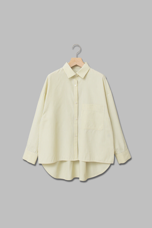 ストライプルーズシャツ