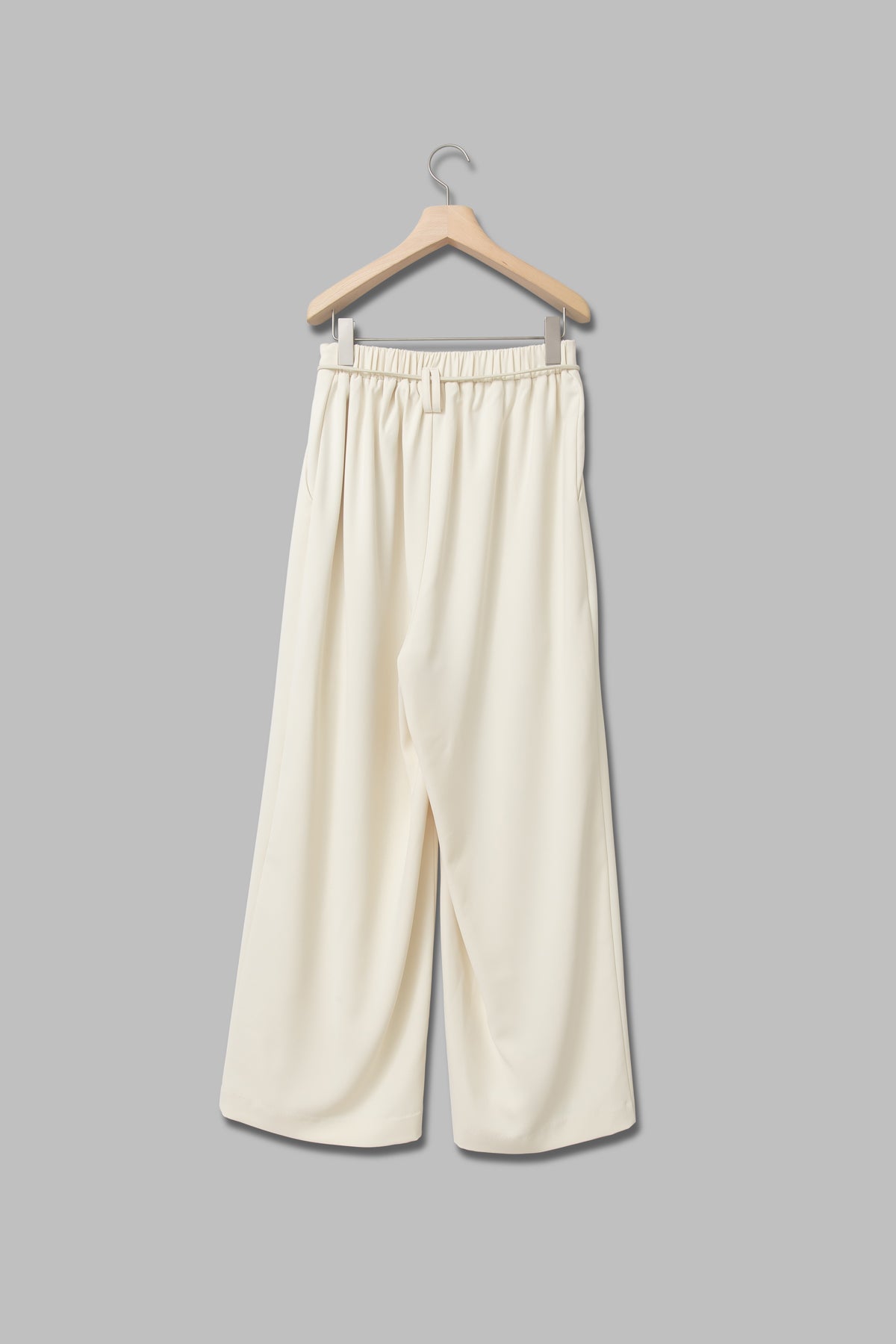 ロープベルトハイウエストワイドパンツ