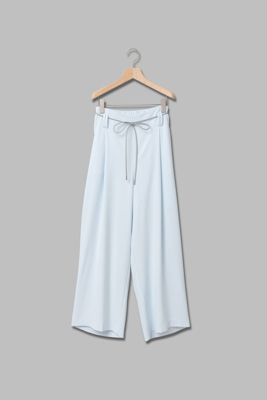 ロープベルトハイウエストワイドパンツ