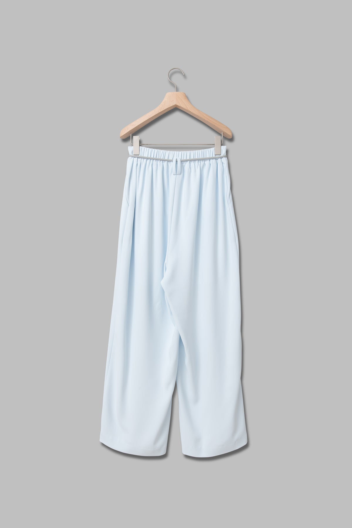 ロープベルトハイウエストワイドパンツ