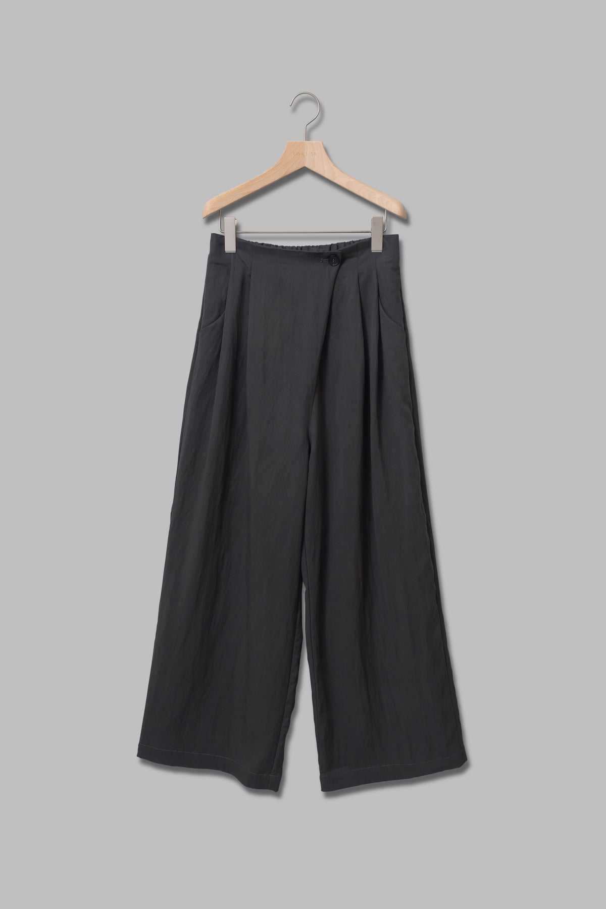 アシンメトリータックパンツ