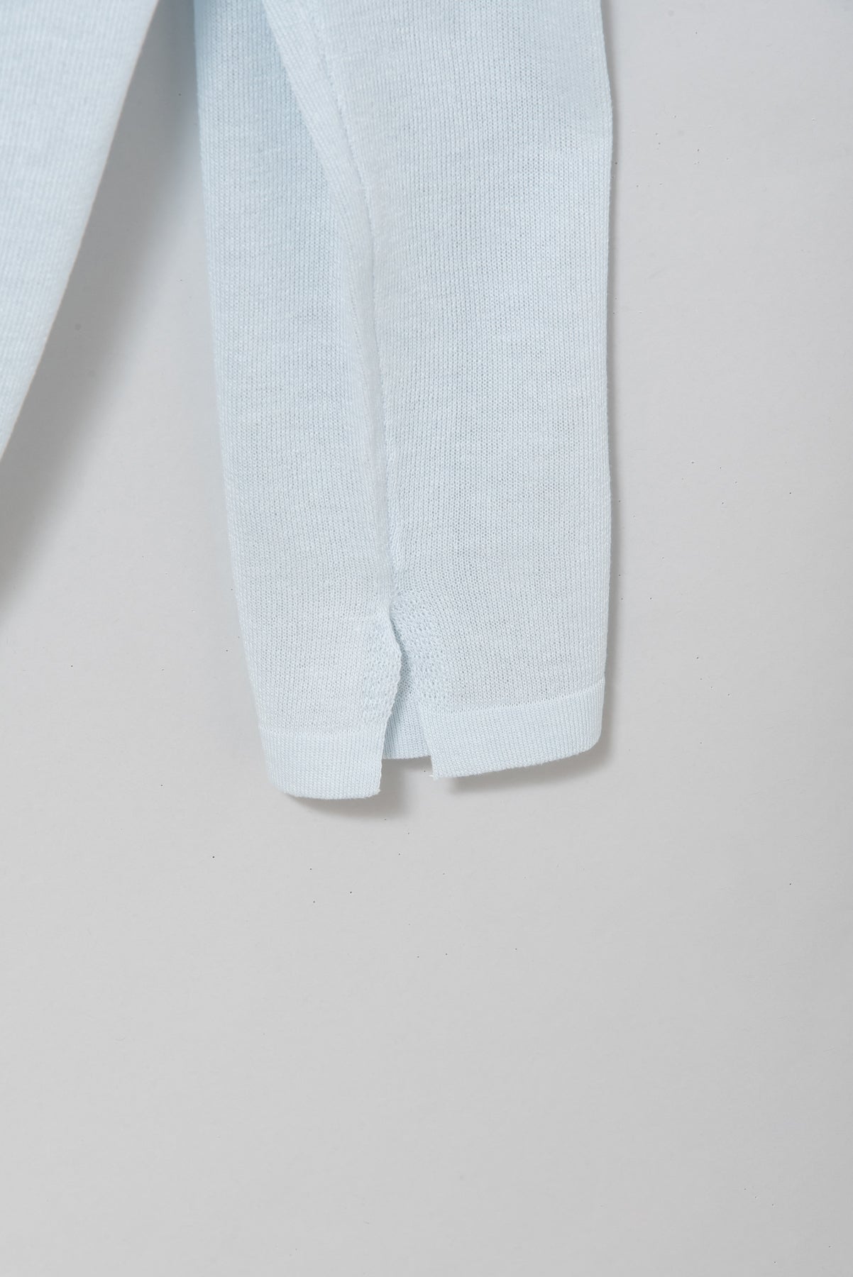ishi スキッパーポロニットプルオーバー