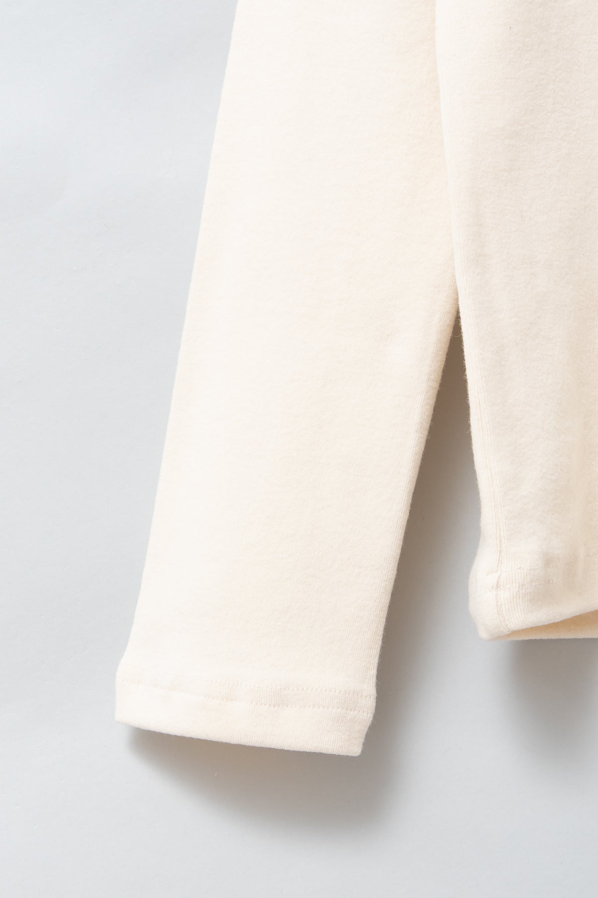 微起毛クルーネックカットソー