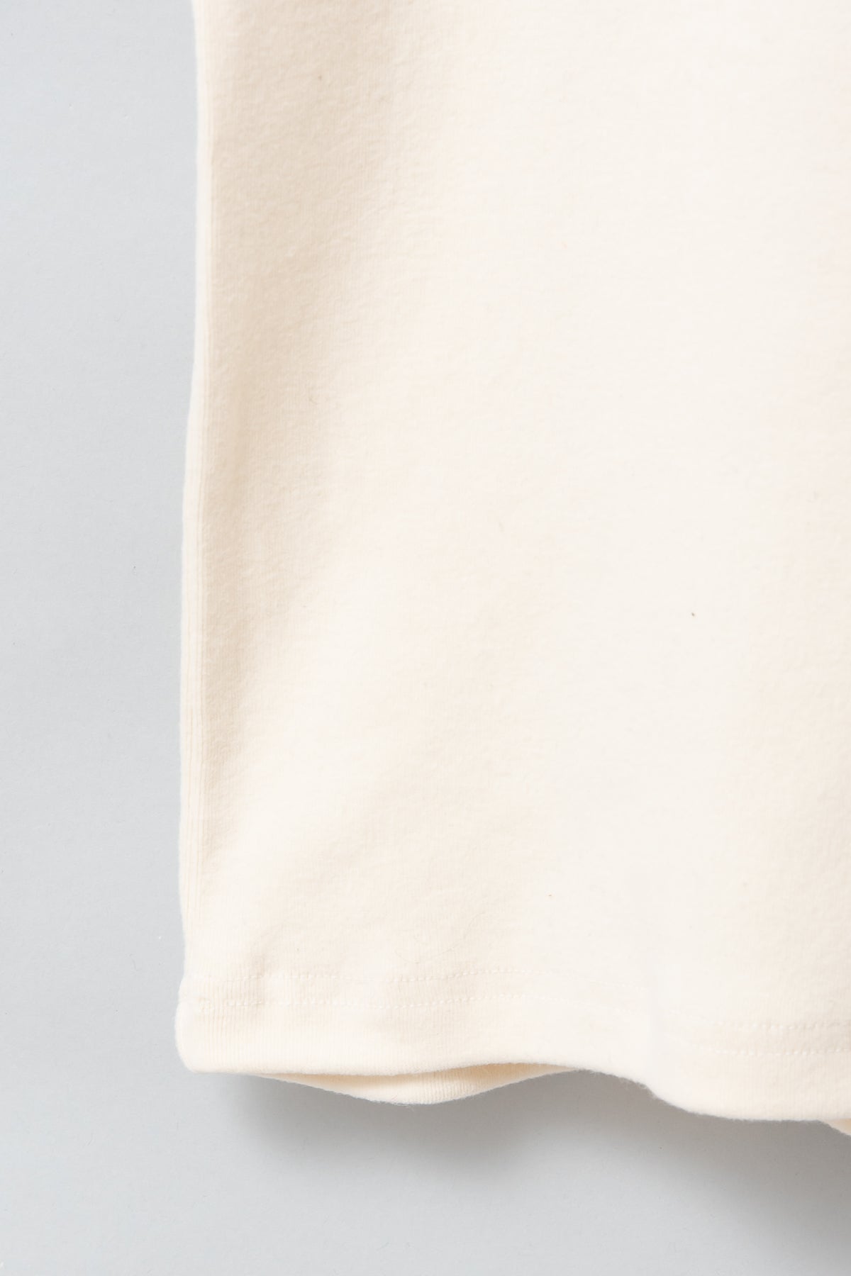 微起毛クルーネックカットソー