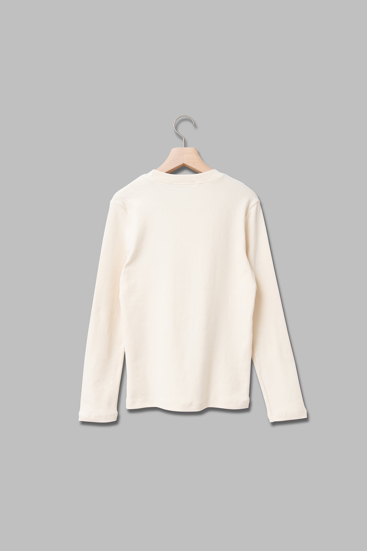 微起毛クルーネックカットソー