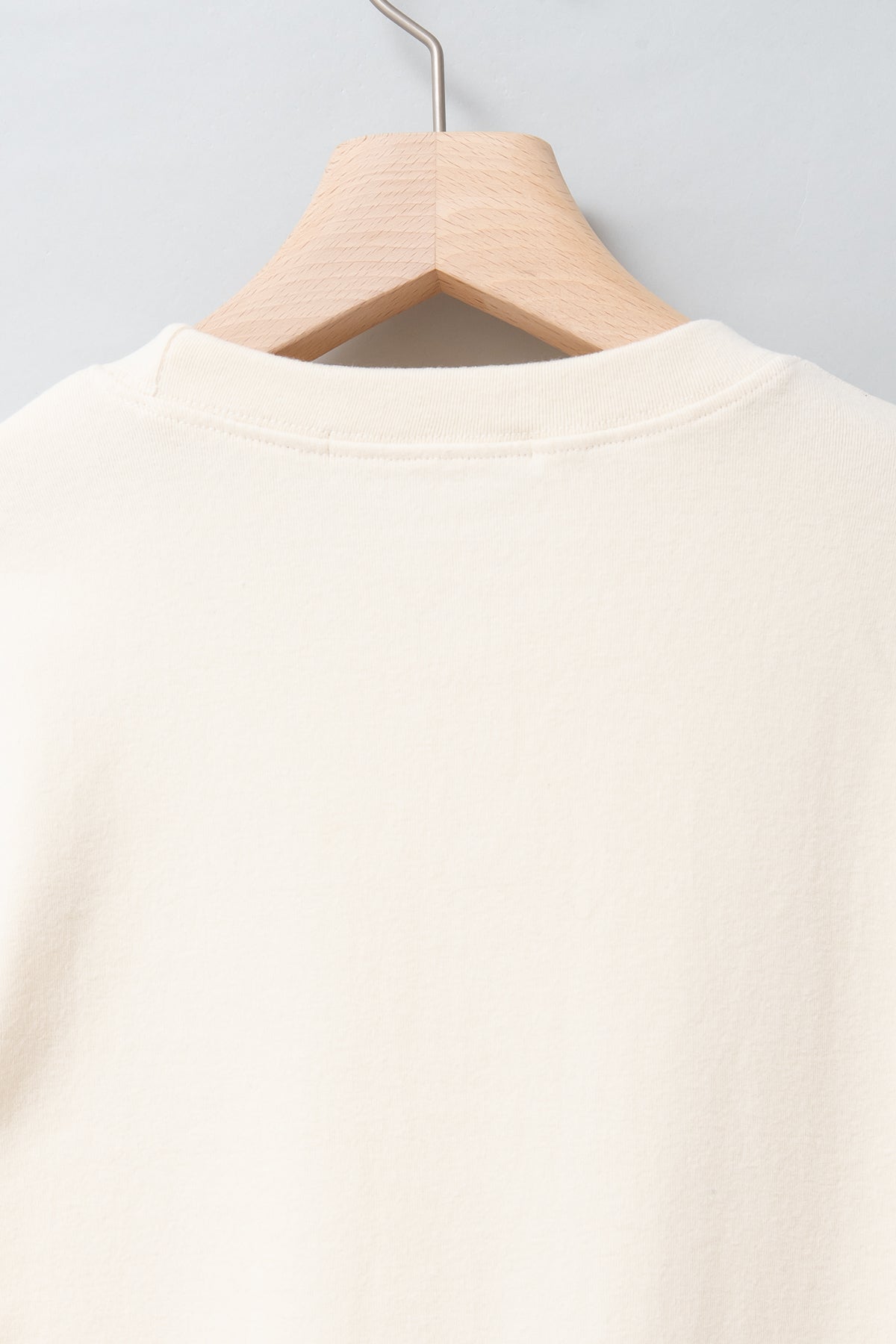 微起毛クルーネックカットソー