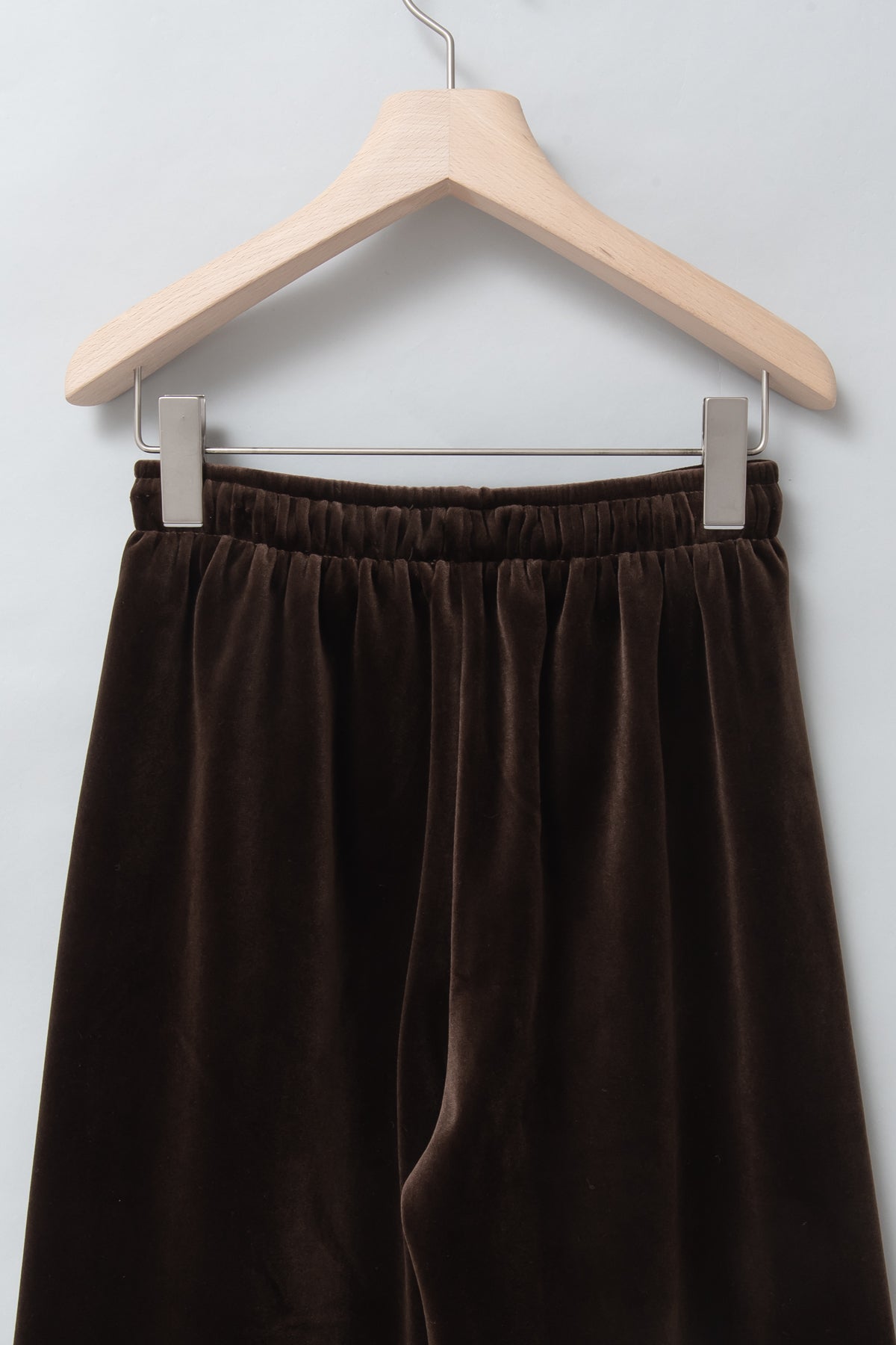 ダブルサイドベロアワイドパンツ