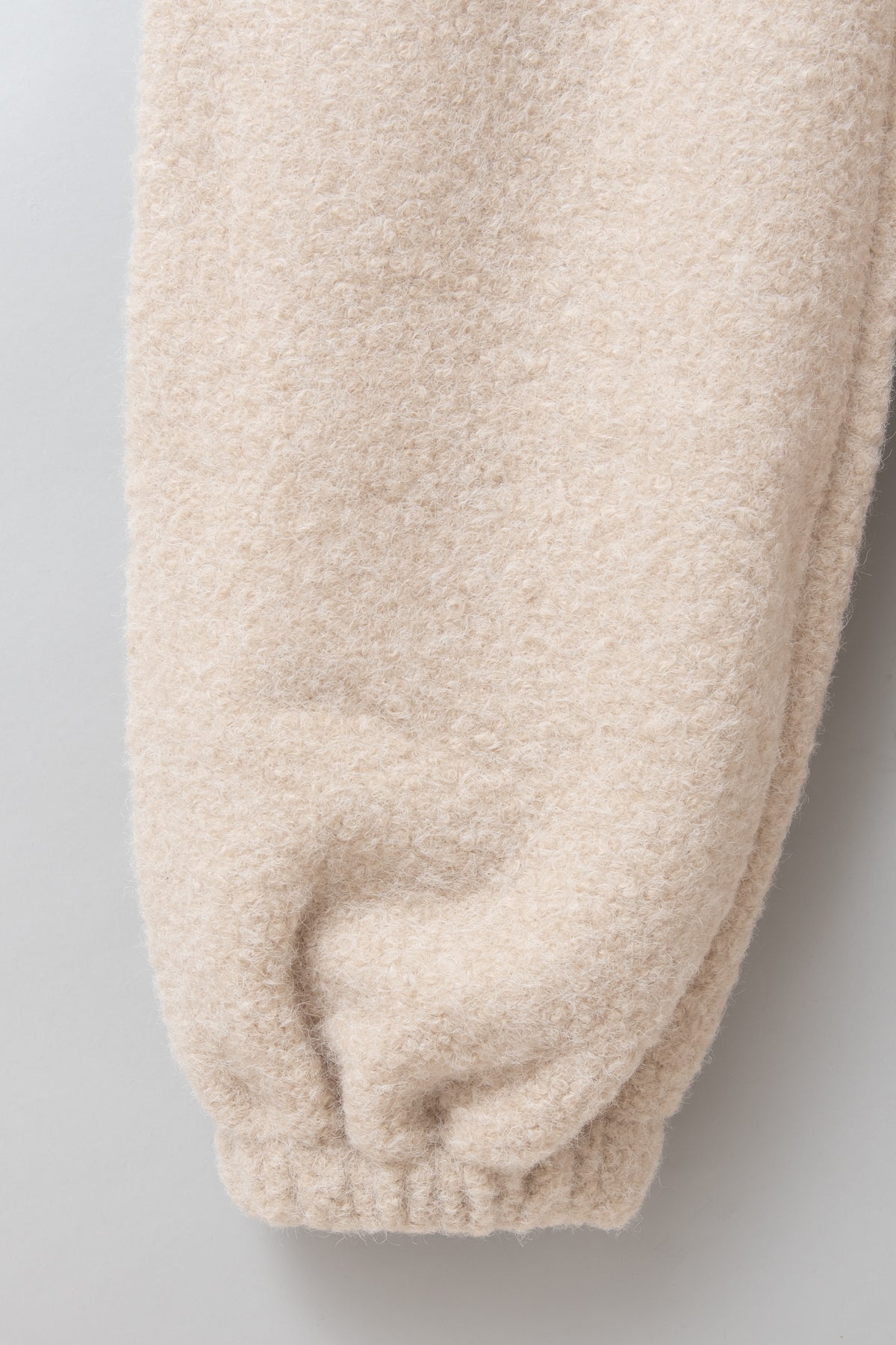 ドロスト付シープボアジョガーパンツ