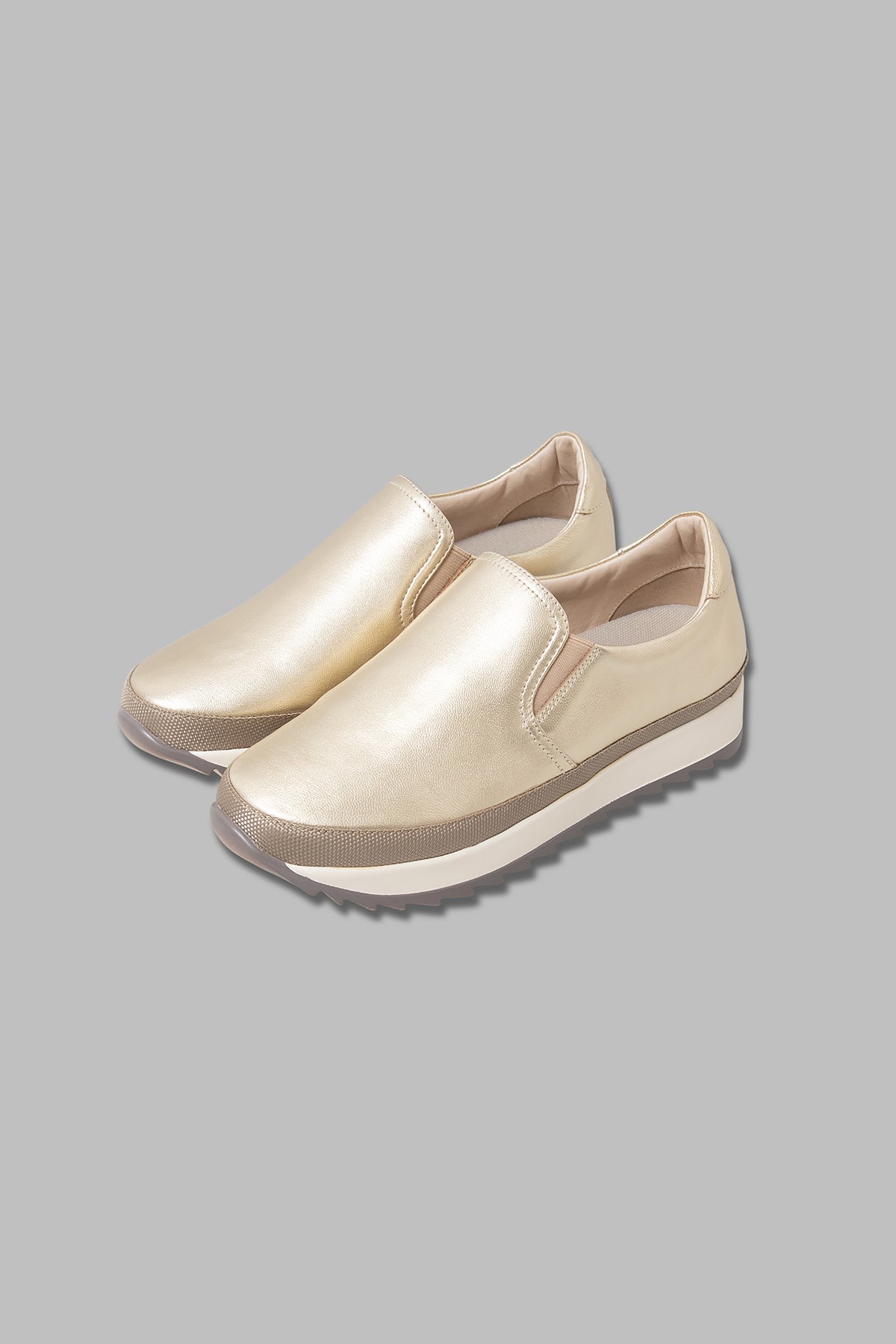 スリッポンスニーカー(GOLD)