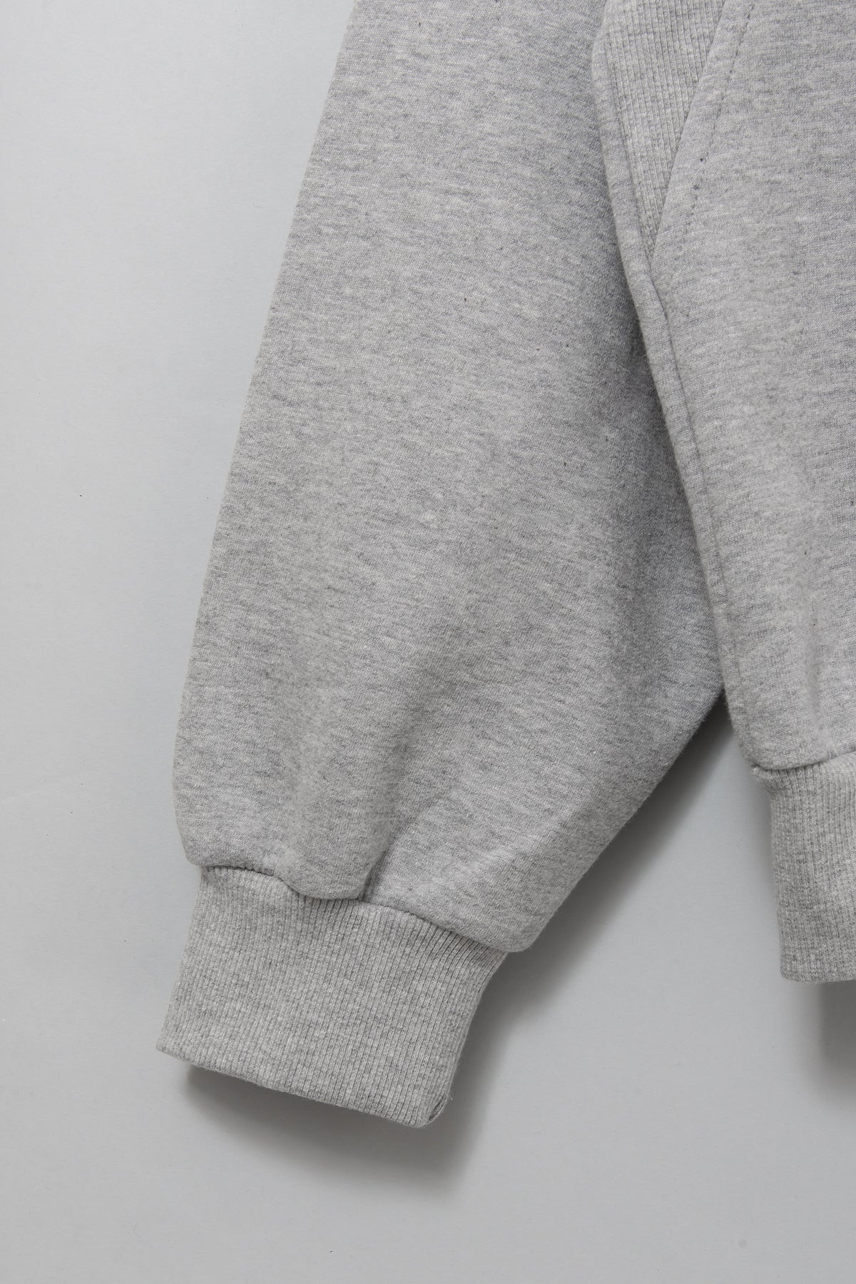 スムースリブラインスウェットライクプルオーバー