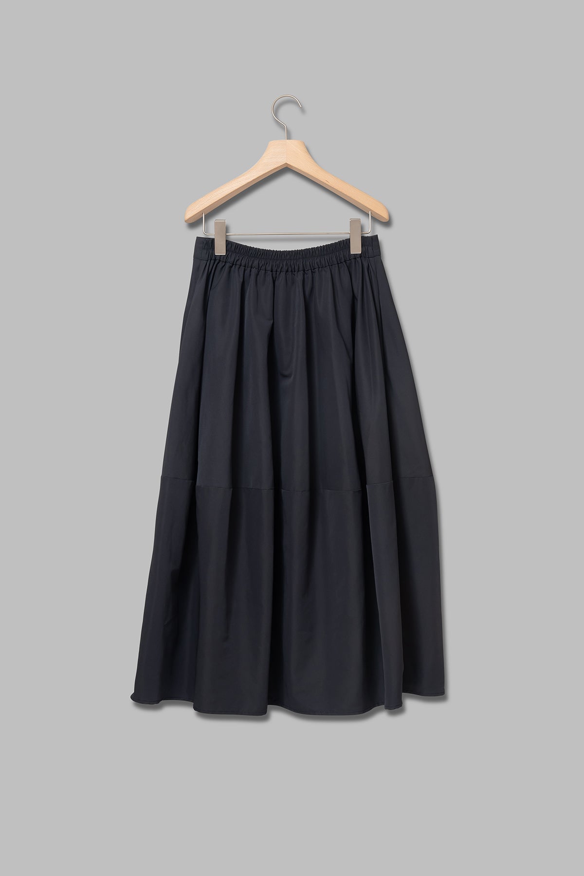 コクーン切替フレアスカート