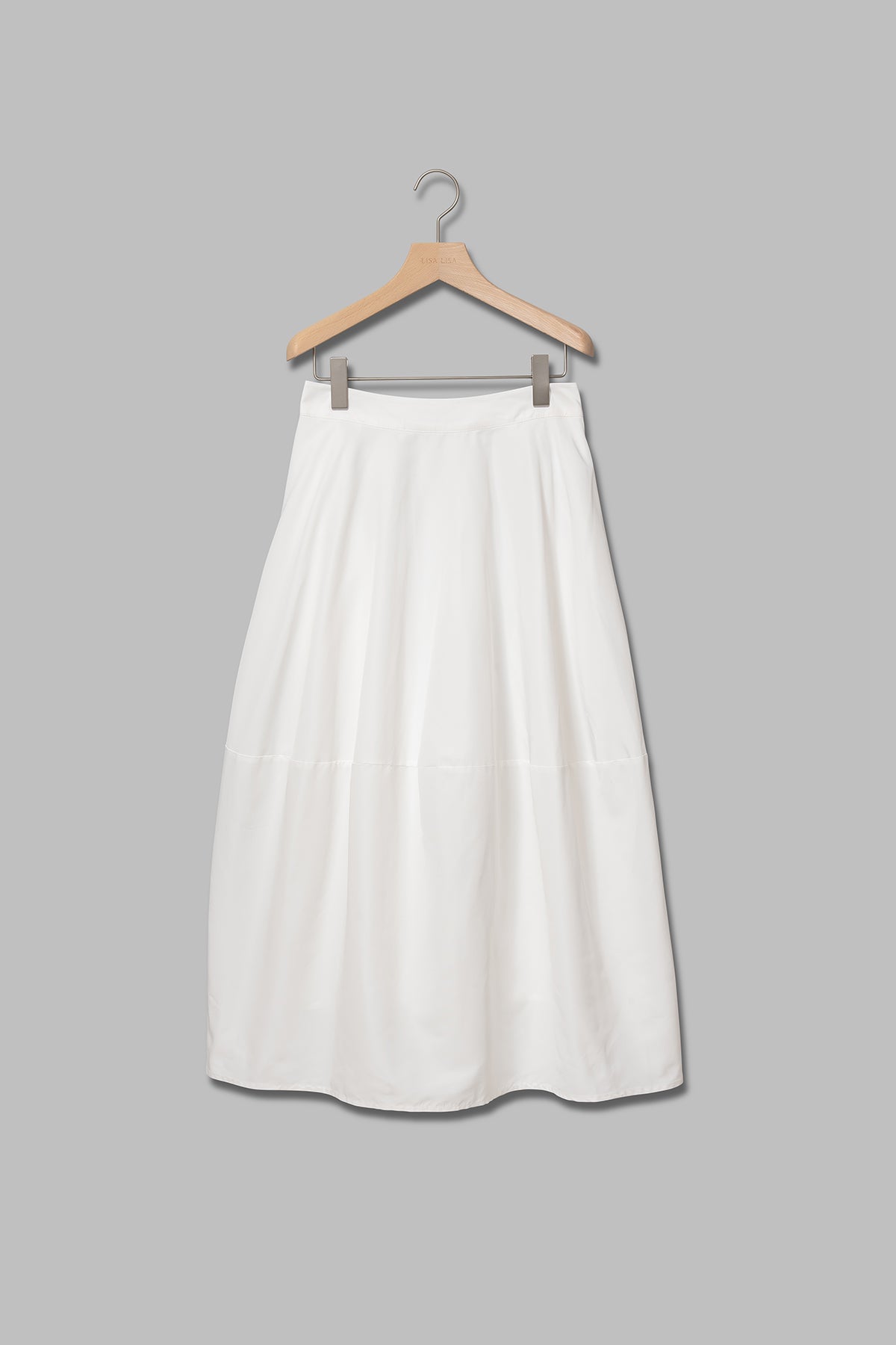 コクーン切替フレアスカート