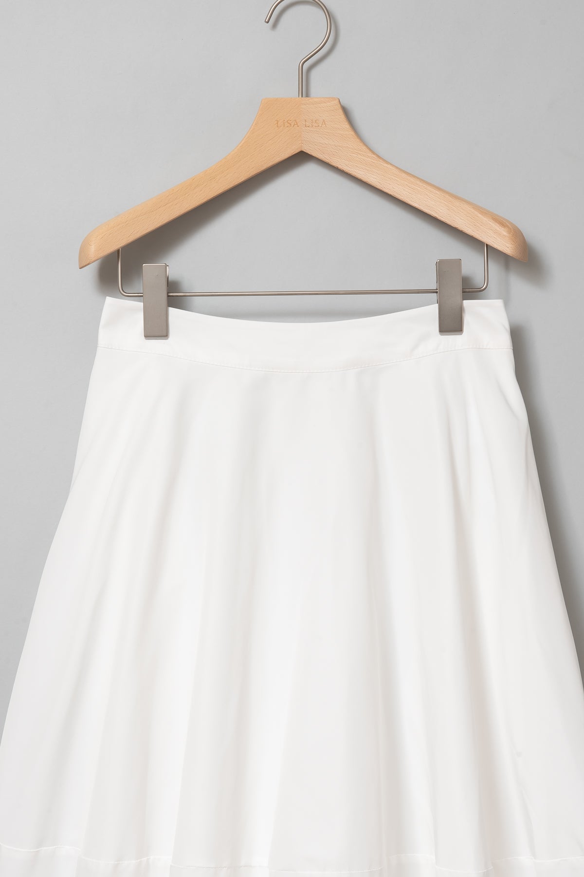 コクーン切替フレアスカート