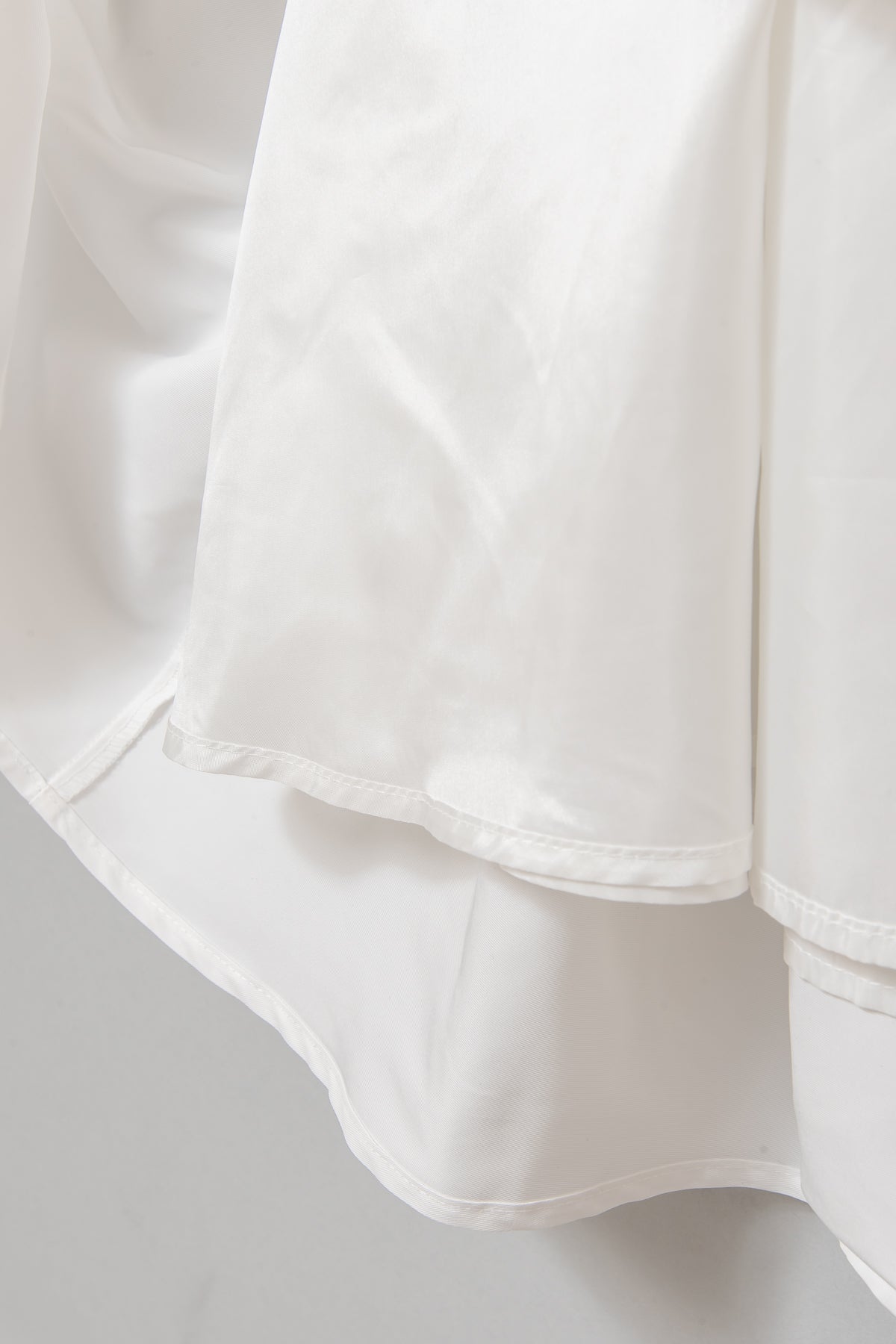 コクーン切替フレアスカート