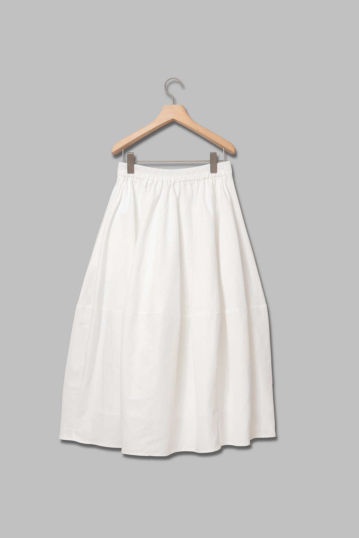 コクーン切替フレアスカート