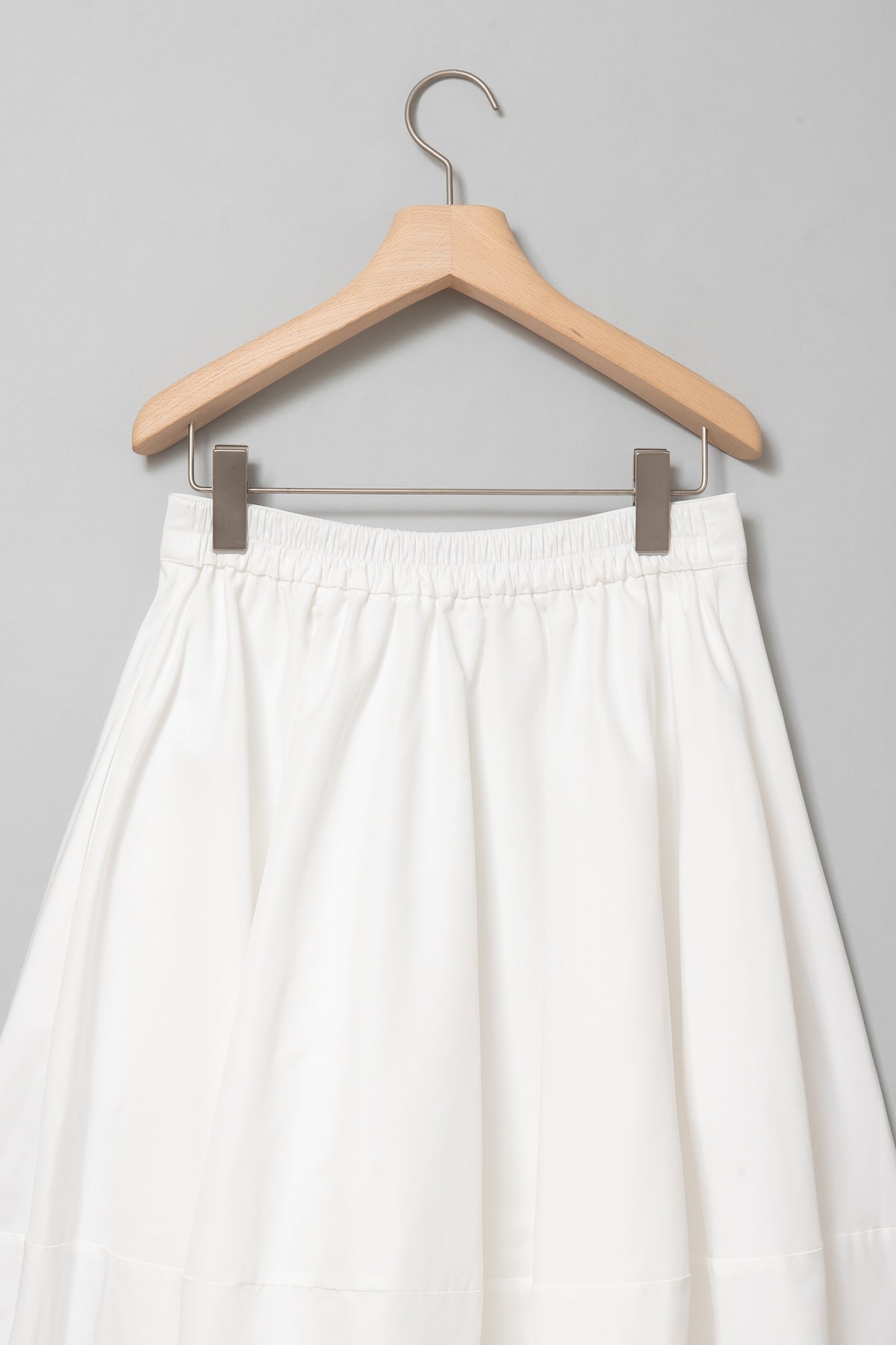 コクーン切替フレアスカート