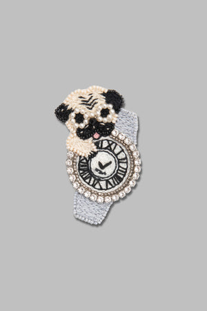 Montre×Carlin（時計×パグ）