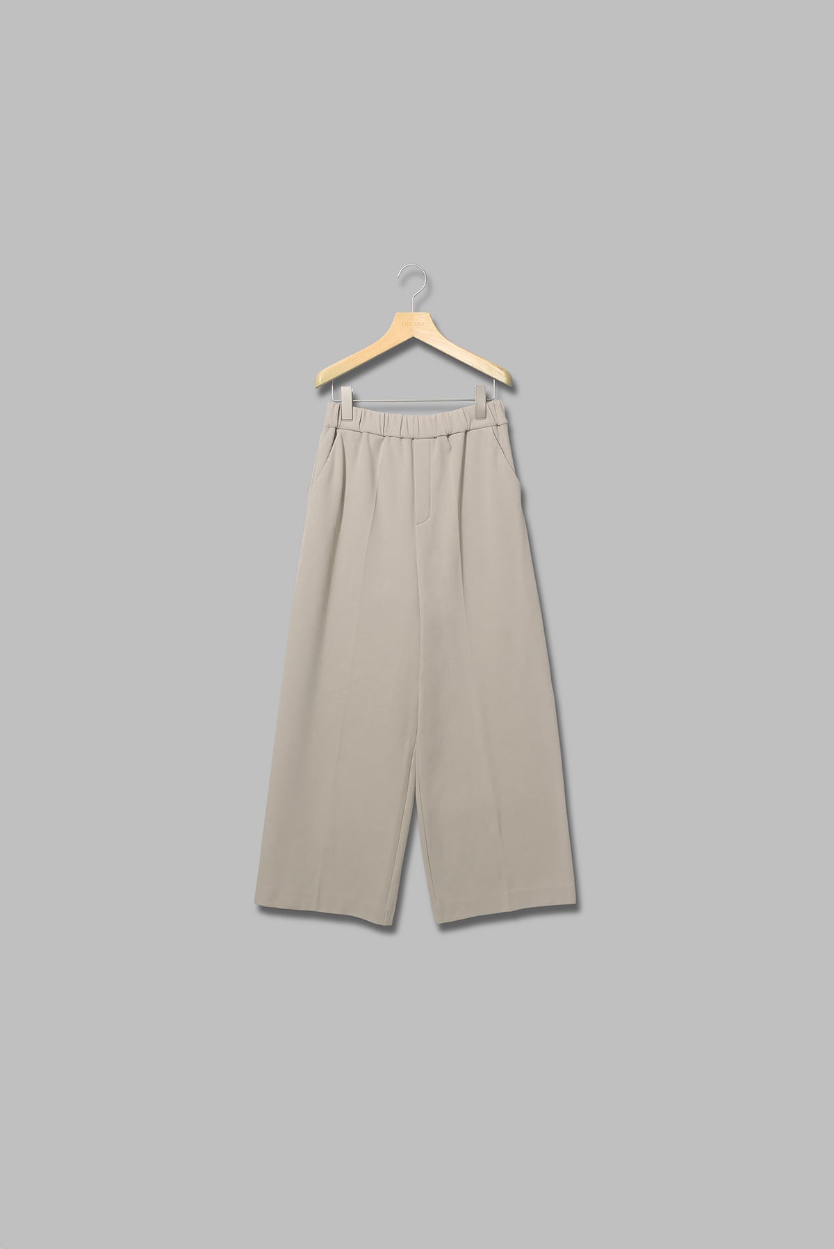 ダンボールジョーゼットワイドパンツ