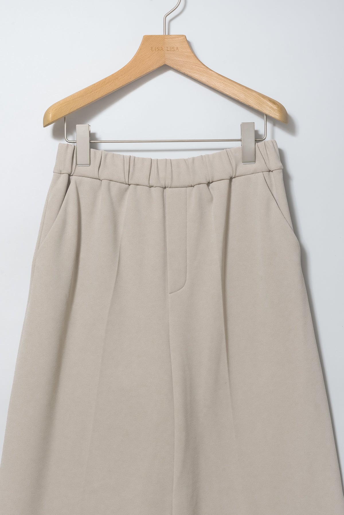 ダンボールジョーゼットワイドパンツ