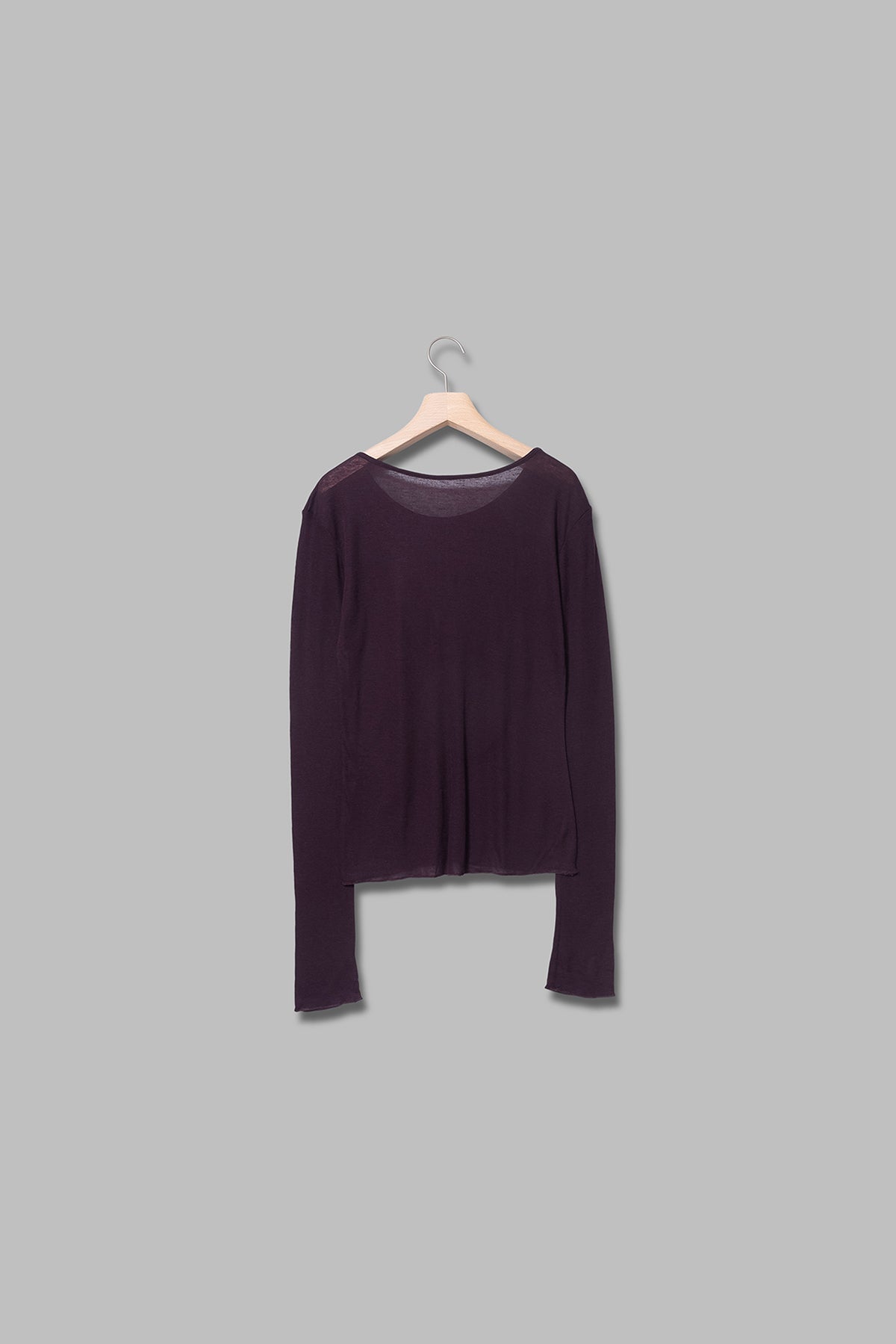 ishi テンセルウールシアーストレッチプルオーバー